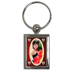 love key Chain - Key Chain (Rectangle)