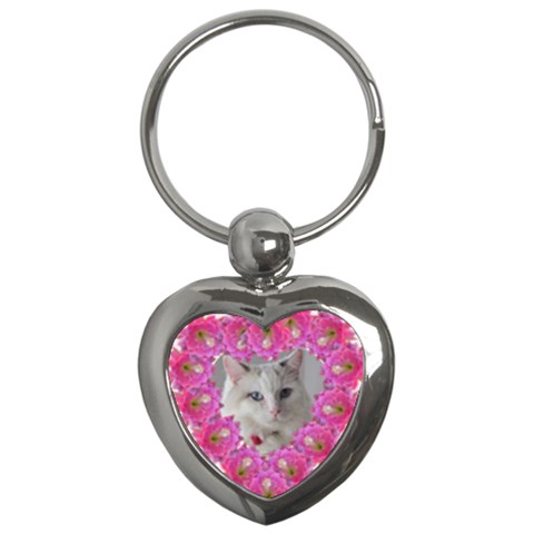 Pink Flower Heart By Deborah Front