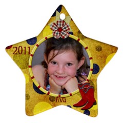 Ava - Ornament (Star)