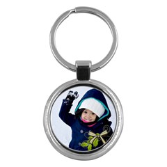 keychain - love - Key Chain (Round)