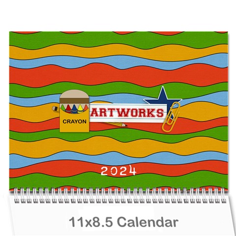 Wall Calendar 11 X 8 5 : Artworks By Jennyl Cover