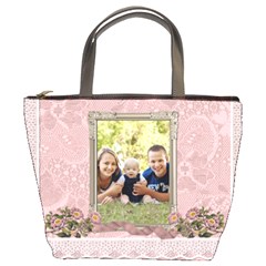 Pretty In Pink Bucket Bag