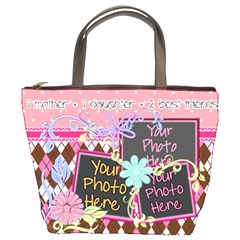Mother Daughter Best Friends - Bucket Bag
