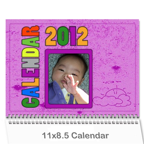 2012 Calendar By Erica Cover
