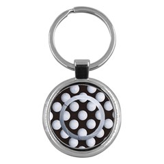Volleyball keychain - Key Chain (Round)