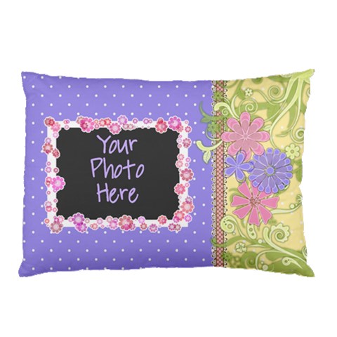 Pink Vine Pillow Case 2 By Digitalkeepsakes 26.62 x18.9  Pillow Case