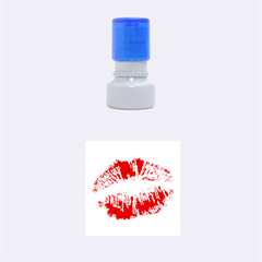 kiss - Rubber Stamp Round (Small)