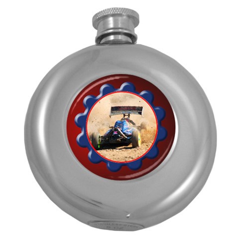 Gears Hip Flask By Deborah Front