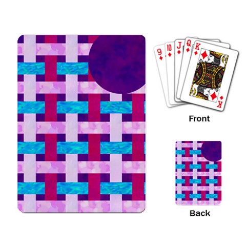 Playing Card Weave By Charity Back