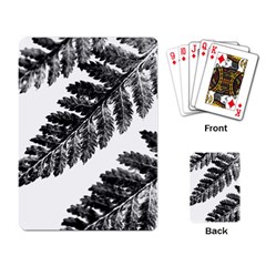 Playing Fern 1 - Playing Cards Single Design (Rectangle)