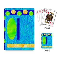 Playing Card Retro Color - Playing Cards Single Design (Rectangle)