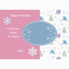 Let it Snow Photo Cards - 5  x 7  Photo Cards