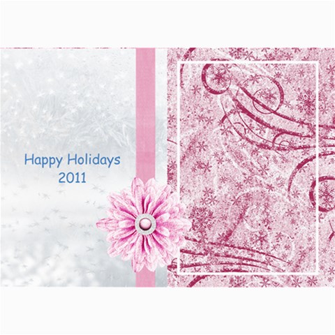 Let It Snow Photo Cards By Bitsoscrap 7 x5  Photo Card - 3
