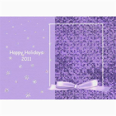 Let It Snow Photo Cards By Bitsoscrap 7 x5  Photo Card - 4