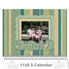 mdcal - Wall Calendar 11  x 8.5  (12-Months)