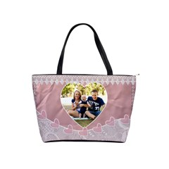 Pink Love Classic Shoulder Handbag