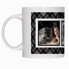 White and Black Mug - White Mug