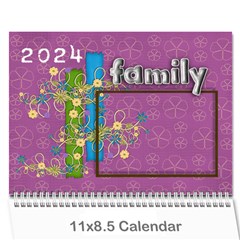 2023 A year in review - 11x8.5 calendar - Wall Calendar 11  x 8.5  (12-Months)