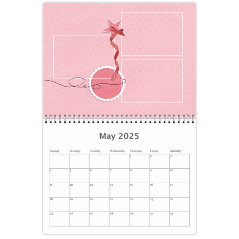 Wall Calendar 11 X 8 5 : Sweet Girl By Jennyl May 2025