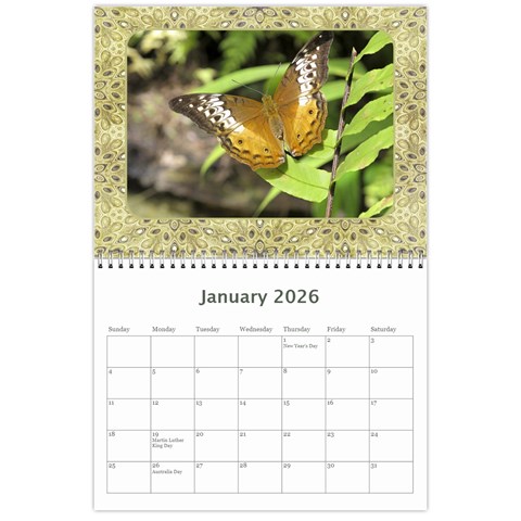 My General Purpose Picture Calendar 11x8 5 By Deborah Jan 2026