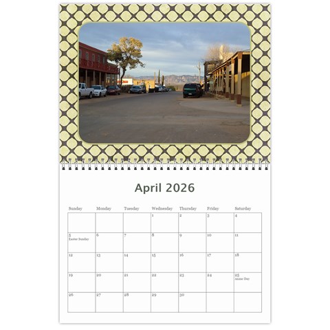 My General Purpose Picture Calendar 11x8 5 By Deborah Apr 2026