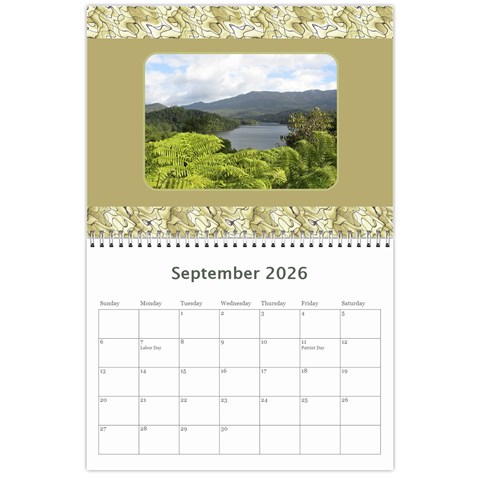 My General Purpose Picture Calendar 11x8 5 By Deborah Sep 2026