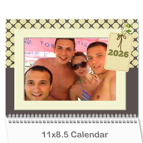 My Vacation Photo Calendar By Deborah Cover