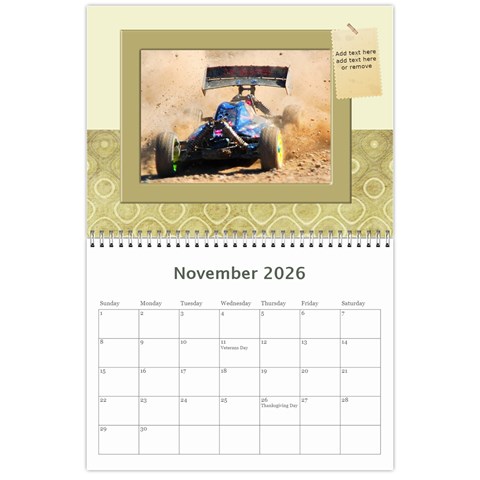 My Vacation Photo Calendar By Deborah Nov 2026