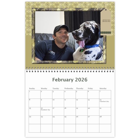 My Vacation Photo Calendar By Deborah Feb 2026
