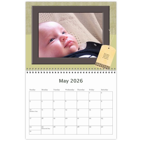 My Vacation Photo Calendar By Deborah May 2026