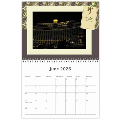 My Vacation Photo Calendar By Deborah Jun 2026
