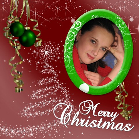 Christmas Collection  By Picklestar Scraps 12 x12  Scrapbook Page - 1