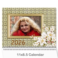 floral Elegance 2026 (any year) Calendar - Wall Calendar 11 x 8.5 (12-Months) floral Elegance 2026 (any year) Calendar - Wall Calendar 11 x 8.5 (12-Months)