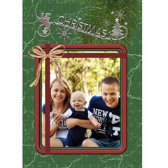 Christmas Framed 5x7 Card - Greeting Card 5  x 7 