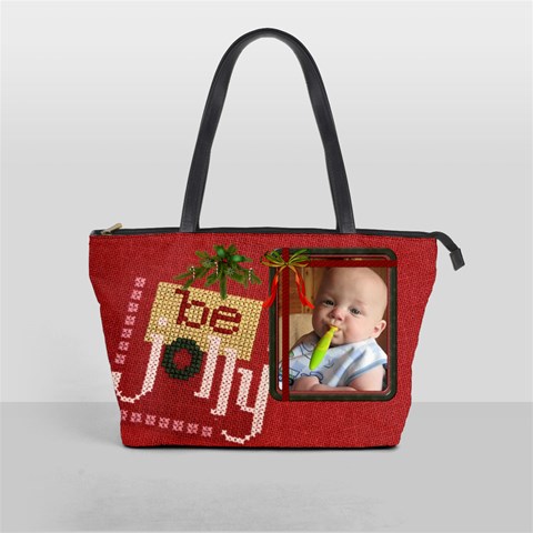 Be Jolly Classic Shoulder Handbag By Lil Front