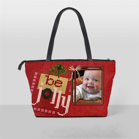 Be Jolly Classic Shoulder Handbag By Lil Back