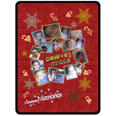 A Little Christmas - Fleece Blanket (Extra Large) - Fleece Blanket (Large)