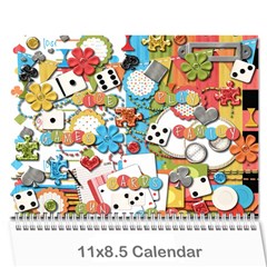 family calendar - Wall Calendar 11  x 8.5  (12-Months)