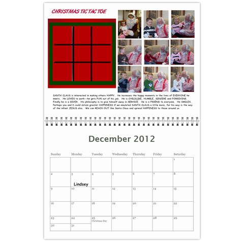 Family Calendar By Gay Dec 2012