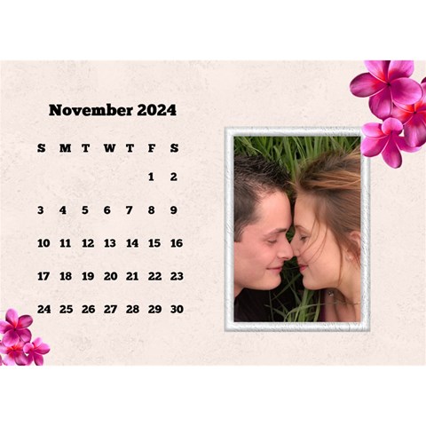 Happy Pink 2024 Desk Calendar By Deborah Nov 2024