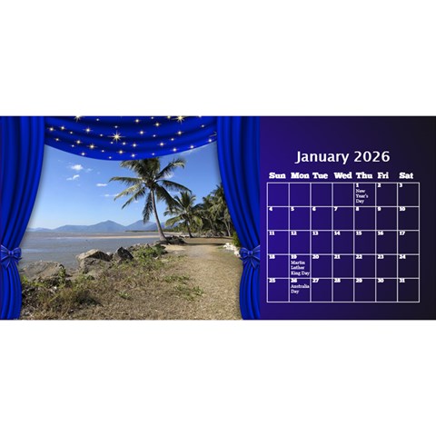 Our Production Desktop 2026 11 Inch Calendar By Deborah Jan 2026