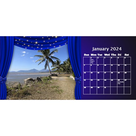 Our Production Desktop 2024 11 Inch Calendar By Deborah Jan 2024