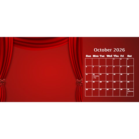 Our Production Desktop 2026 11 Inch Calendar By Deborah Oct 2026