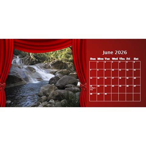 Our Production Desktop 2026 11 Inch Calendar By Deborah Jun 2026