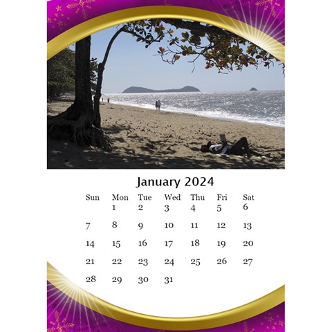 Desktop Calendar With Class (6x8 5) By Deborah Jan 2024