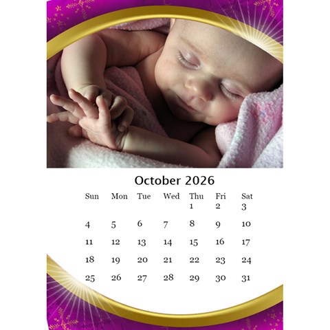 Desktop Calendar With Class (6x8 5) By Deborah Oct 2024