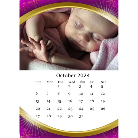 Desktop Calendar With Class (6x8 5) By Deborah Oct 2024