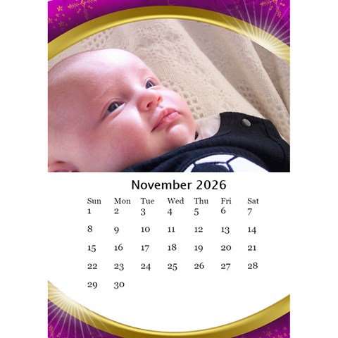 Desktop Calendar With Class (6x8 5) By Deborah Nov 2024