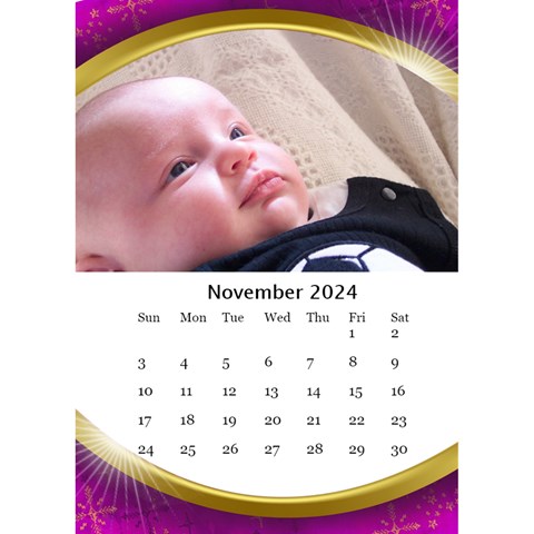 Desktop Calendar With Class (6x8 5) By Deborah Nov 2024