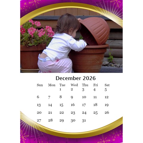 Desktop Calendar With Class (6x8 5) By Deborah Dec 2026
